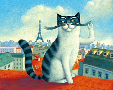 a cat in Paris by Aguaplano on DeviantArt