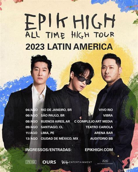 Epik High llega a México: Precio de boletos, preventa y fechas de conciertos 2023 - Sonica