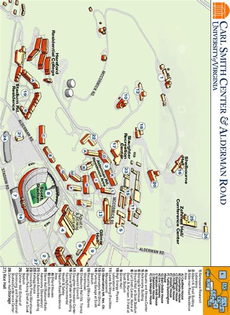 Uva Campus Map