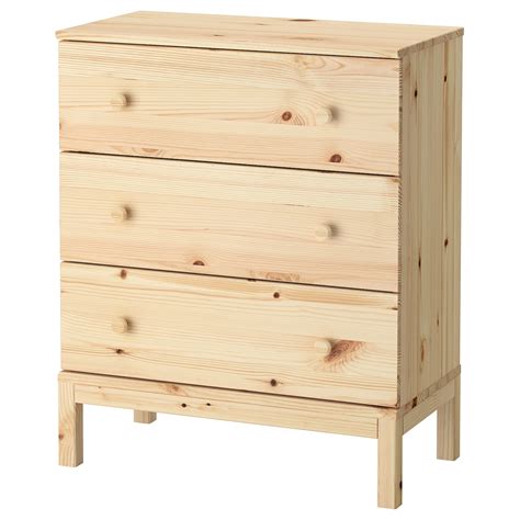 TARVA 3-drawer chest, pine, 29 7/8x36 1/4" - IKEA