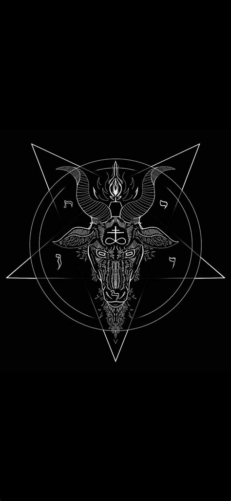 Baphomet Pentagram, satanic, HD phone wallpaper | Peakpx