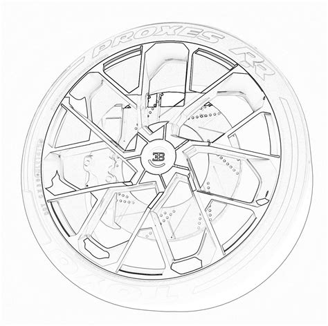 Bugatti Wheel 3D model | CGTrader