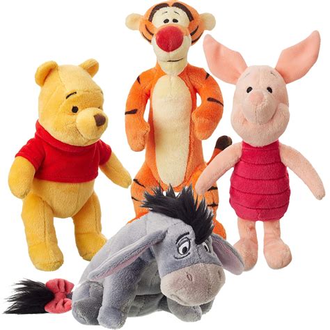 Winnie the Pooh Stuffed Animal Set and Friends Plush Toys NEW - Walmart.com