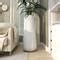 3ft. White Modern Tall Floor Vase | Michaels