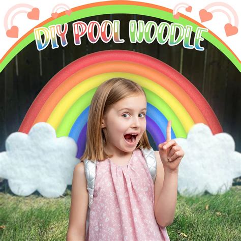 12 Pack Jumbo Pool Noodles Bulk Foam Swim Noodles 52 Inch Large Hollow ...