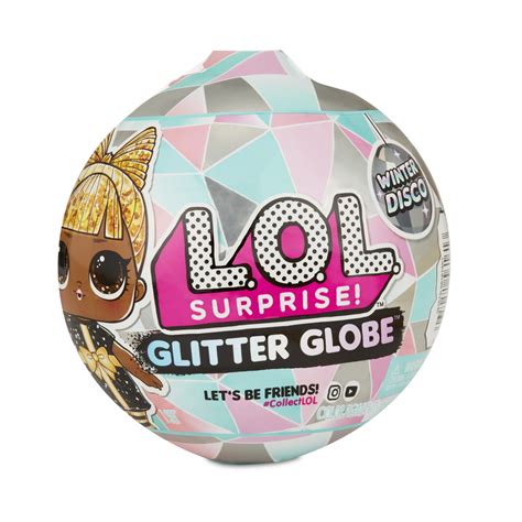 LOL Surprise Glitter Globe Doll Winter Disco Series, Great Gift for Kids Ages 4 5 6+