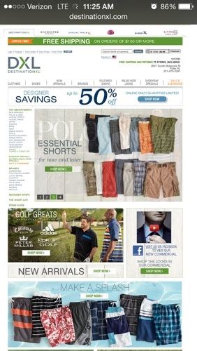 DestinationXL Men’s Apparel – Developing Lafayette