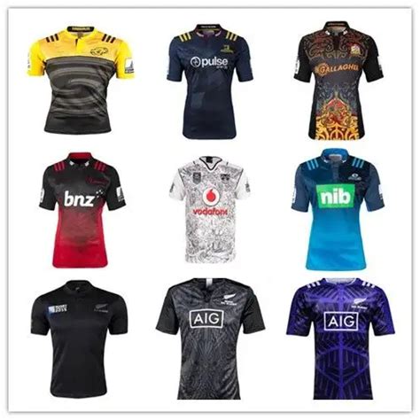 New Zealand Auckland Blues Rugby Jersey 2016 Home Super Rugby Rugby Shirt NRL Highlanderes rugby ...