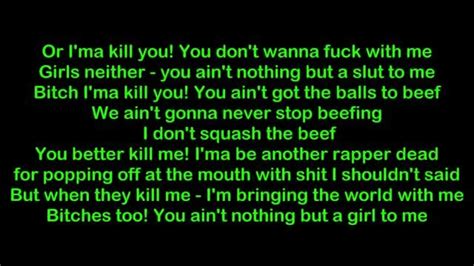 Bitch I'ma Kill You | Eminem - Kill You ( Lyrics ) | By Music page