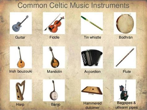 HERE ARE A FEW OF THE CELTIC MUSICAL INSTRUMENTS : | Celtic music ...