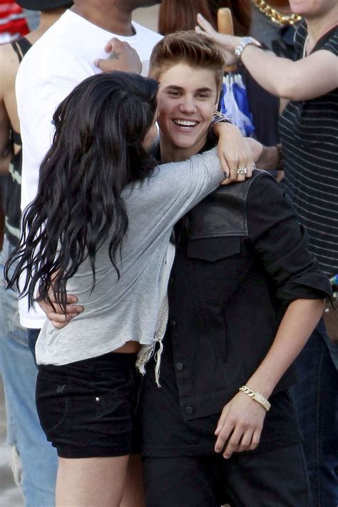 SELENA GOMEZ and Justin Bieber on the Set of Boyfriend Music VIdeo 2012 - DesiRulez.ME