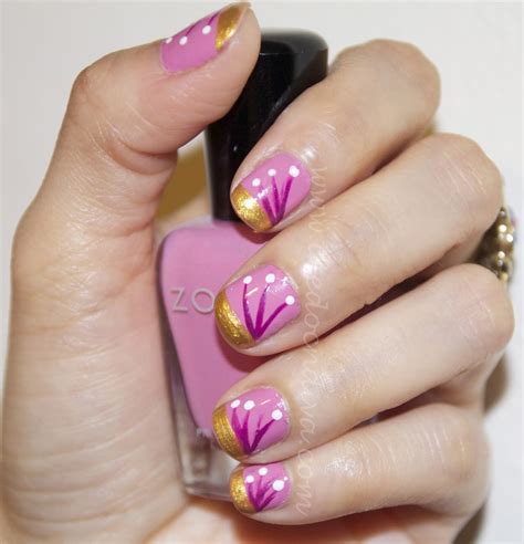 Spring Inspired Nail-Art: Step by Step Tutorial |thedocndiva