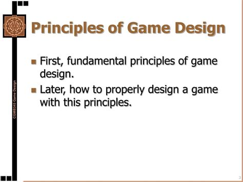 PPT - Principles of Game Design PowerPoint Presentation, free download - ID:3649726