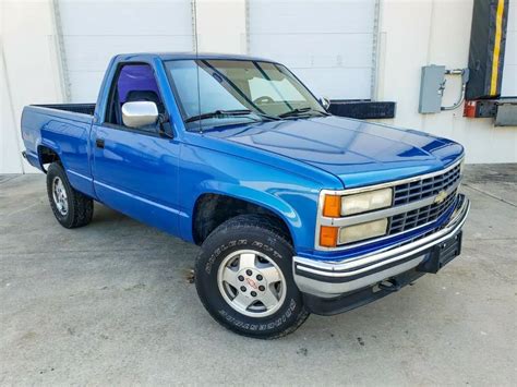 NO RESERVE 1993 CHEVROLET CHEVY SILVERADO 1500 4x4 V8 C K LONG BED ...