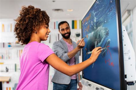 SMART Boards for classrooms enhance collaborative learning