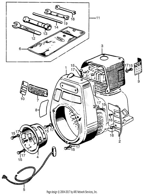 Honda EG1500 A GENERATOR, JPN, VIN# G41-1018501 TO G41-1071999 Parts Diagram for EG/R1500FAN ...