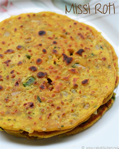 Missi roti recipe | Easy Indian dinner recipes - Raks Kitchen