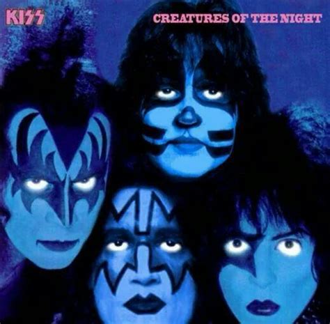 KISS (Creatures Of The Night). | Album cover art, Kiss art, Kiss army