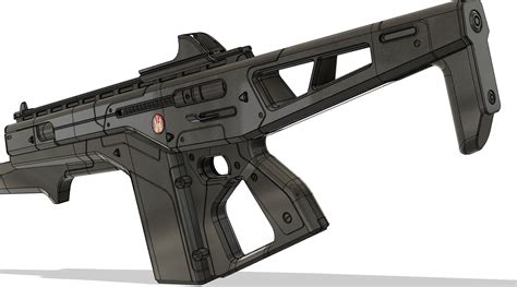 3D file Monte Carlo - Destiny 2 Exotic Auto Rifle ♠️・3D printable model ...