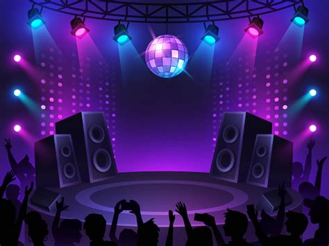 Music Stage | Stage background, Concert background stage, Music backgrounds