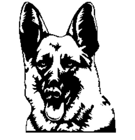 German Shepard Line art | Немецкие овчарки, Овчарка, Собаки