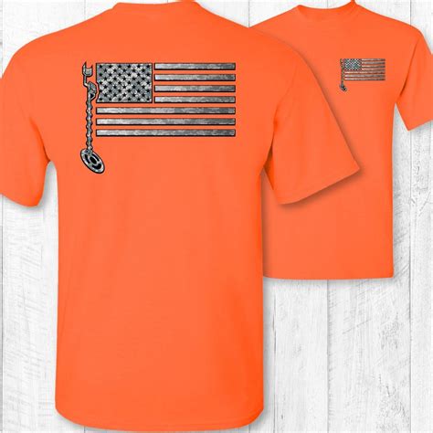 Detectorist American Flag Metal Detector Short Sleeve Tee Shirt | Short sleeve tee shirts ...