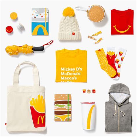 McDonald's Unveils New Online Merchandise Shop, "Golden Arches ...