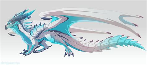 [Custom] Ice dragon by Dinkysaurus on DeviantArt | Ice dragon, Mythical ...