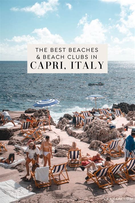 The Best Beaches in Capri (and Beach Clubs) — ckanani