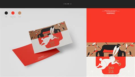 2023 Chinese New Year card & Package A :: Behance