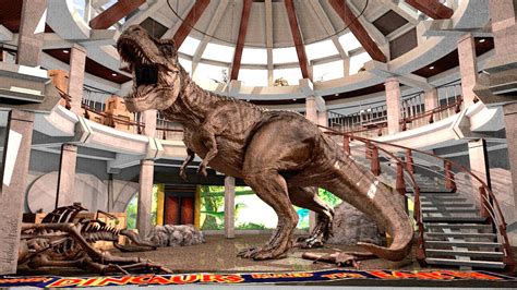 Jurassic Park Visitor Center Rotunda by Mcflyhigh1 on DeviantArt