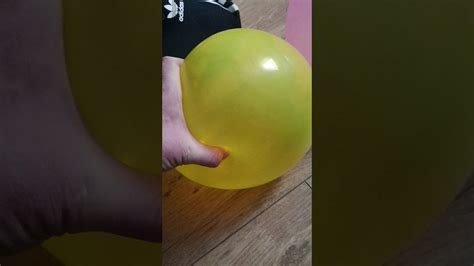 Balloon pop slow motion 👌 - YouTube