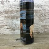 Alpaca Rustic Wood Plank 20 oz Skinny Tumbler with Straw & Lid ...