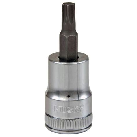 Husky 1/4 in. Drive T25 Torx Bit Socket H4DTXT25BS - The Home Depot