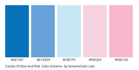 Combo Of Blue And Pink Color Scheme » Blue | Blue color schemes, Pink color schemes, Hex color ...