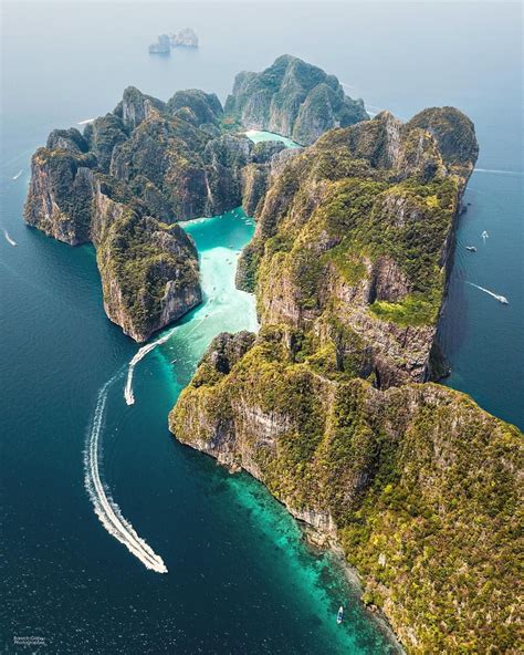 One of the most amazing islands I visited in Thailand Phi Phi Ley Island ...