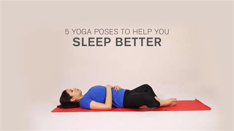 5 Yoga Poses For Better Sleep - YogaWalls