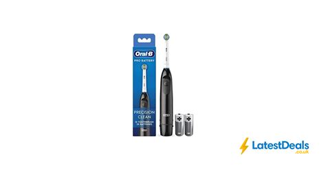 Oral-B Pro Battery Toothbrush, 2 Batteries Included, £6.97 at Amazon