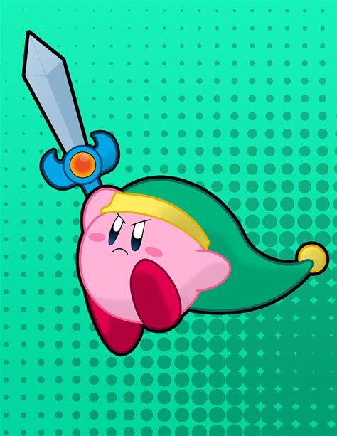 [Fan Art] Decided to get back into drawing. Here's Sword Kirby. : r/Kirby