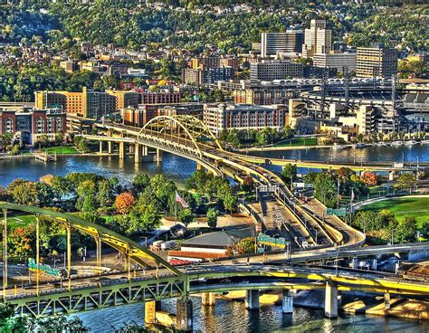 Pittsburgh Bridges jigsaw puzzle in Bridges puzzles on TheJigsawPuzzles.com