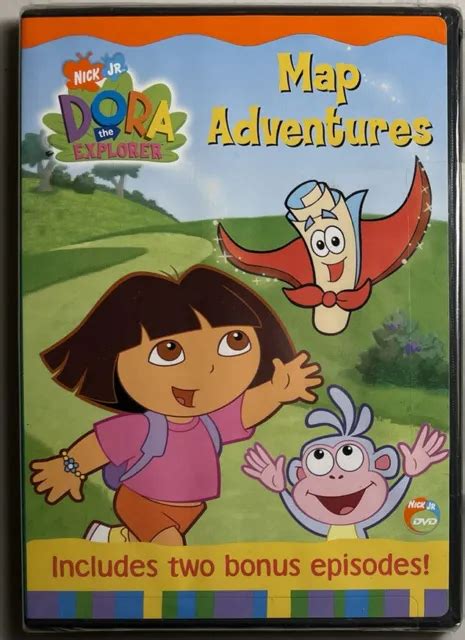 DORA THE EXPLORER - Map Adventures (DVD, 2003) BRAND NEW! SEALED! FREE ...