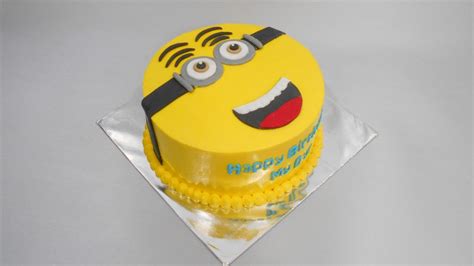 Easy Minion Birthday Cake Recipe | The Cake Boutique