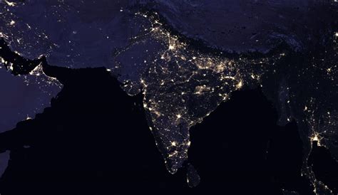 How does India look from space at night? NASA has captured beautiful images