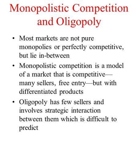 monopoly vs oligopoly - Management Guru | Management Guru