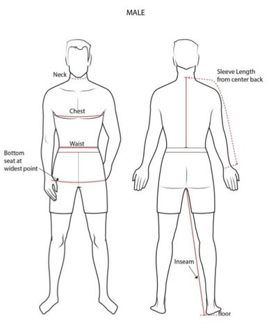 Chest Measurement Men