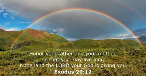 Exodus 20:12 - Bible verse - DailyVerses.net