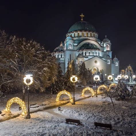 Merry Orthodox Christmas and a great greeting from the Serbian capital ...