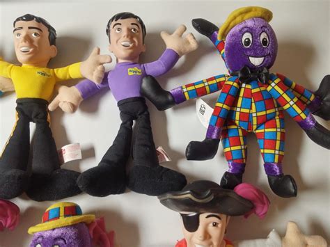 The Wiggles Plush LOT Captain Feathersword Greg Jeff Anthony Henry 9" Doll Toy | #1817082970