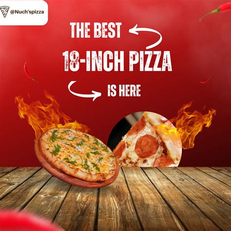 How Big Is An 18-Inch Pizza? - 5 Tips To Get A Delicious Treat - Nuchspizza