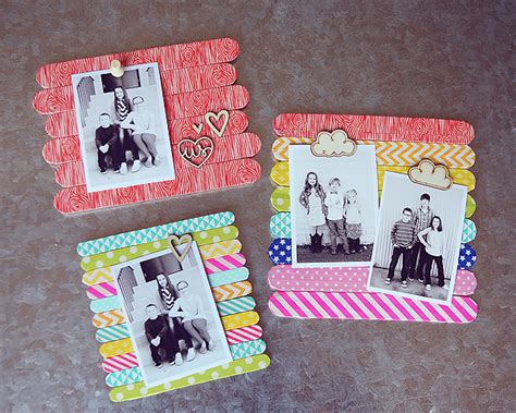 Popsicle Stick Frames That Are Cool! | Eighteen25